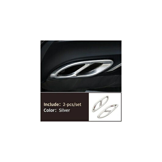 シルバー インテリア トリム 適用: メルセデス GLE W166 350 450 500E GLS X166 450 500 550 GL X166 ML W166 インテリア 装飾 アクセサリー テール ストリップ SR-CC-4793 Interior parts for cars