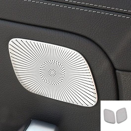 オーディオ スピーカー オート ドア ラウドスピーカー 装飾 カバー ステッカー 適用: メルセデス ベンツ A クラス W177 インテリア アクセサリー シルバー 1 SR-CC-4888 Interior parts for cars｜オートパーツエージェンシー2号店