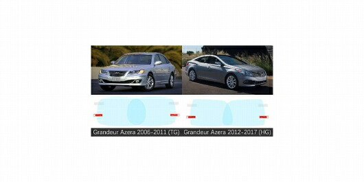 適用: ヒュンダイ/現代/HYUNDAI グレンジャー アゼーラ TG HG 2006-2017 フル カバー バックミラー ミラー 防曇 グレンジャー アゼーラ 09-11・グレンジャー アゼーラ 12-17 SR-CC-5191