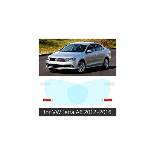 適用: フォルクスワーゲン/VOLKSWAGEN ジェッタ A6 MK6 5C6 2012-2016 フル カバー バックミラー ミラー 防雨 防曇 フィルム VW ジェッタ A6 12-18 SR-CC-5200