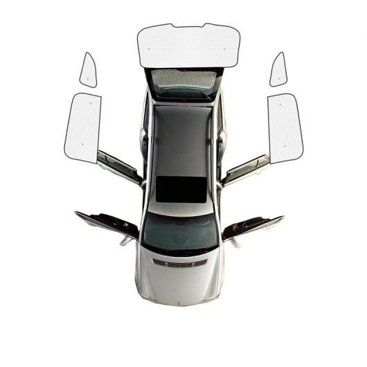 適用: 奇瑞汽車 エクシード TX 2019 2020 2021 2022 2023 サン シェード ウインドシールド ウインドウ バイザー UV 保護 サンシェード インテリア アクセサリー リア ウィンドウ 5ピース SR-CC-5445 Exterior parts for cars