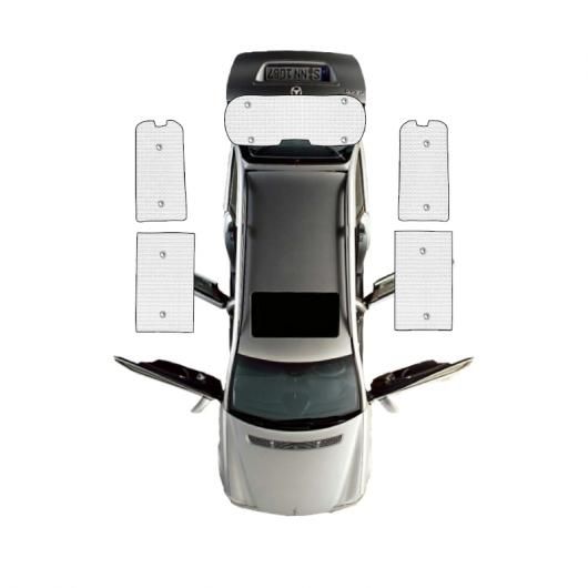 適用: ウーリン 宏光 V II MK2 シボレー/CHEVROLET トルネード バン 2020 2021 2022 2023 サンシェード サン ウインドウ バイザー ステッカー リア シールド 5ピース SR-CC-5464 Exterior parts for cars｜オートパーツエージェンシー2号店