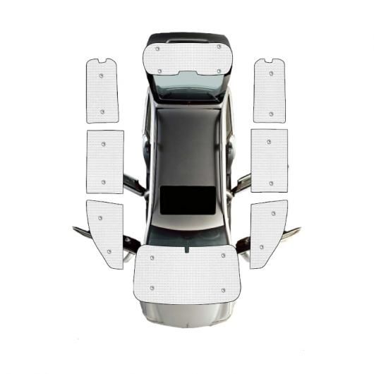 適用: ウーリン 宏光 V II MK2 シボレー/CHEVROLET トルネード バン 2020 2021 2022 2023 サンシェード サン ウインドウ バイザー ステッカー オール サンシェード SR-CC-5464 Exterior parts for cars