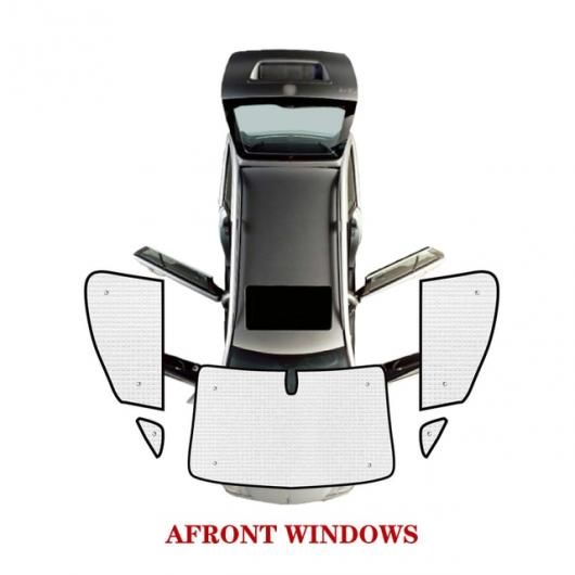 適用: フォルクスワーゲン/VOLKSWAGEN キャディ 2K 2004-2019 サン ウインドウ バイザー ウインドシールド カバー サンシェード UV 保護 フロント ウィンドウ 5ピース SR-CC-5481 Exterior parts for cars