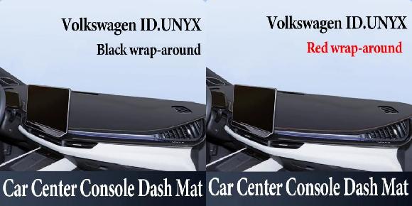 ダッシュボード マット 適用: VW フォルクスワーゲン/VOLKSWAGEN アイディ・ユナイクス 2024 2025 センター コンソール ダッシュ 滑り止め サンシェード 左ハンドル用 ブラック・レッド HUDあり・HUDなし SR-CC-6028 Interior parts for cars