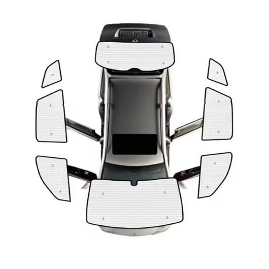 適用: ヒュンダイ/現代/HYUNDAI サンタフェ CM 2007 2008 2009-2012 カバー サンシェード 耐UV ウインドウ サンシェード カバー 保護 ボード オート サン バイザー オール サンシェード SR-CC-5813 sunshade