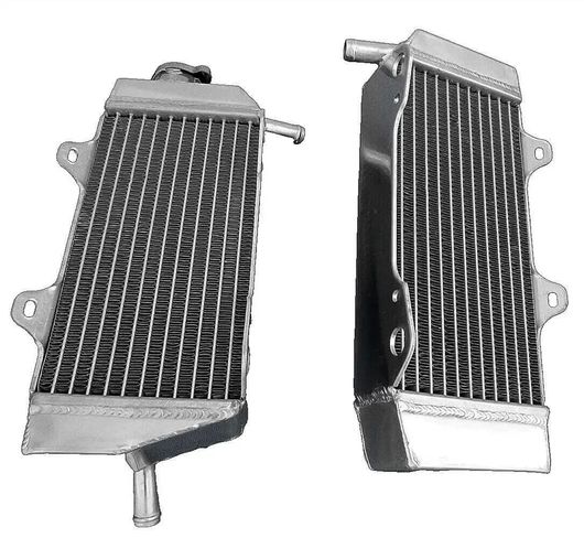 左 + 右 アルミ ラジエーター 適用: 2005-2008 ホンダ CRF450R CRF450 CRF 450 R 2005 2006 2007 2008 SR-CC-5954 Motorcycle parts