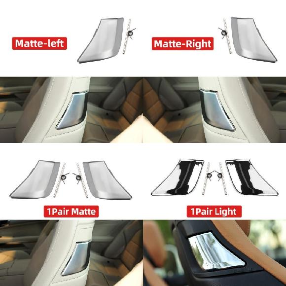 適用: メルセデス ベンツ W204 W207 E200 E260 フロント シート 背もたれ ロック スイッチ カバー リリース シート バック ハンドル 2079108506 左 マット～1ペア ライト SR-CC-7130 Interior parts for cars