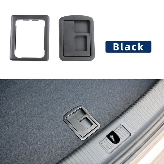 8E5863627 トランク ライナー カーゴ ブーツ カーペット ハンドル カバー 適用: アウディ/AUDI A3 A4 A5 A6 A8 S8 RS3 RS4 RS5 RS6 フォルクスワーゲン/VOLKSWAGEN フェートン セアト ブラック SR-CC-7261 Car parts