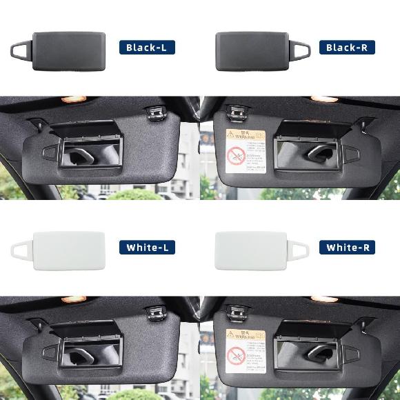 20681069029051 サン シェード ミラー 内側 メイクアップ ミラー 適用: メルセデス-ベンツ C クラス W206 2023 2024 2025 ブラック 左～ホワイト 右 SR-CC-7629 Interior parts for cars