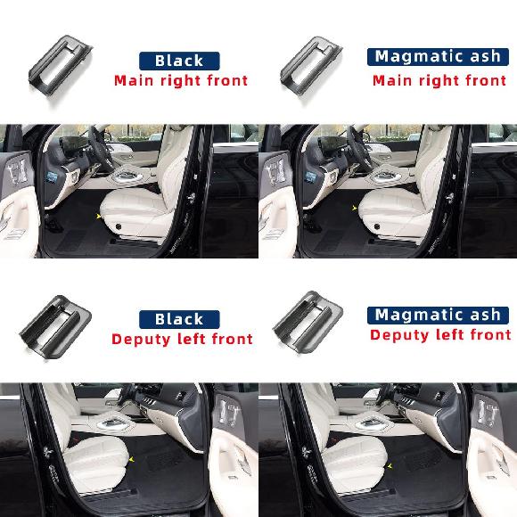 前側 左 右 シート レール トリム カバー 1679190300 適用: メルセデス ベンツ GLE GLS W167 2020-ドライバ パッセンジャー シート メイン 右 フロント B~副 左 フロント M SR-CC-7950 Car parts|オートパーツエージェンシー2号店