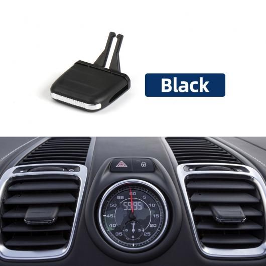 適用: ポルシェ/PORSCHE ボクスター ケイマン 981 2013-2015 98155214202 フロント ダッシュボード エアコン 吹き出し口 グリル タブ クリップ スライダー ブラック SR-CC-7838 Interior parts for cars