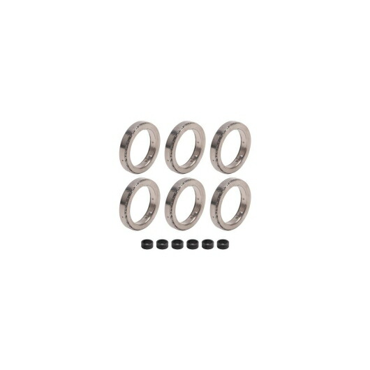 フューエル インジェクター ガスケット フューエル インジェクター シーリング リング 13537577649 13537591006 適用: BMW X3 X5 X6 シルバーブラック SR-CC-9392 Car parts