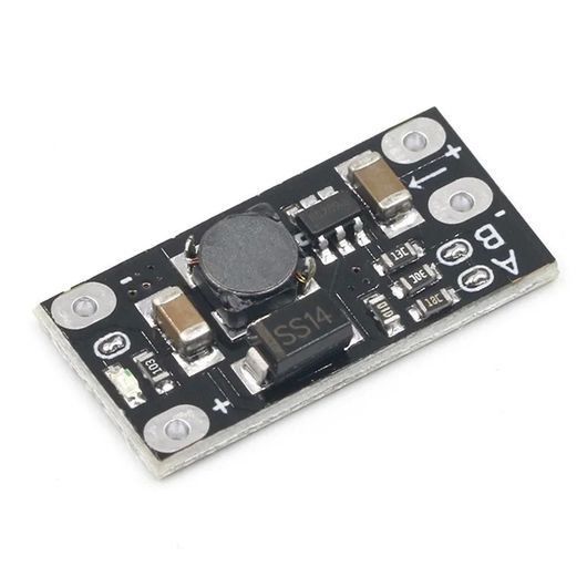 40ピース ミニ DC-DC ブースト ステップ アップ コンバータ 3.7V 12V 電圧 レギュレーター リチウム バッテリー ブースト モジュール 5V/8V/9V/12V アウトプット ブラック SR-CC-9501 Car parts