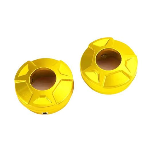 トリム カバー 3-スター コラム アクセサリー 適用: Voge Valico DS900X DS525X DSX900 DSX525 2023 2024 オートバイ ゴールド SR-CC-9536 Motorcycle parts