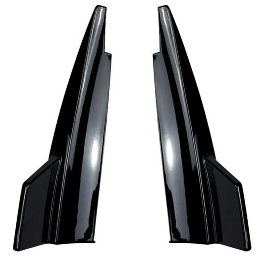 エプロン スポイラー リア バンパー リップ ディフューザー スプリッタ ウイングレット 適用: メルセデス ベンツ C117 CLA180 200 45 AMG 13-19 カーボン調・ピアノブラック SR-DD-0294 Exterior parts for cars|オートパーツエージェンシー2号店