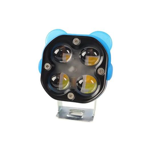 ホワイト/イエロー 40W LED スポットライト ランニング ライト 適用: オートバイ SUV ATV トラック スクエア ヘッドライト 防水 LED ライト SR-DD-0441 Motorcycle parts