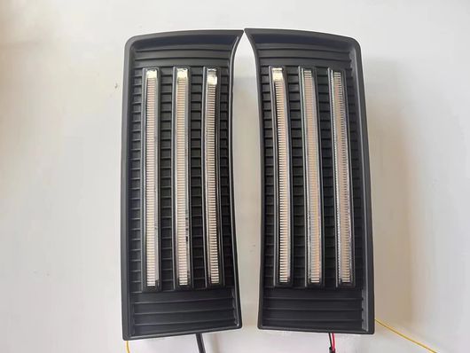 アクセサリー LED デイタイムランニングライト 適用: トヨタ タンドラ 2022-23 ダイナミック ウインカー リレー DRL フォグランプ 装飾 デイライト 1セット LED SR-DD-0807 Car light｜オートパーツエージェンシー2号店