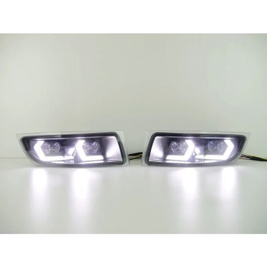 DRL 適用: レクサス GX470 2003-2009 LED DRL デイタイム ドライビング ランニング ライト デイライト フォグランプ カバー ホール ライト SR-DD-1010 Car light|オートパーツエージェンシー2号店
