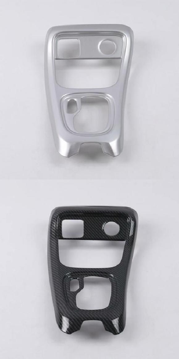 適用: ジープ/JEEP コンパス 2017 2018 2019 2020 カーボンファイバー センター コンソール ギア シフト パネル カバー トリム ギア シフト ABS マット・カーボンファイバー SR-AA-3168 Interior parts for cars｜オートパーツエージェンシー2号店