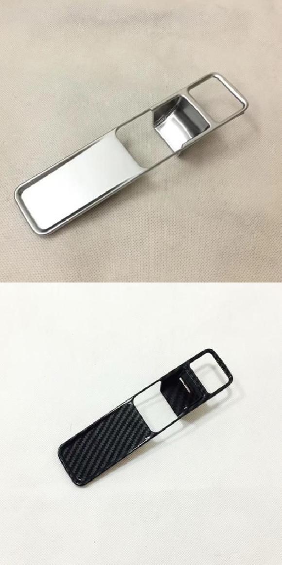 適用: ジャガー/JAGUAR F-ペース 2016 2017 2018 インテリア エレクトロニック パーキング ハンドブレーキ E-ブレーキ ボタン ノブ トリム ABS マット・カーボンファイバー SR-AA-3173 Interior parts for cars｜オートパーツエージェンシー2号店