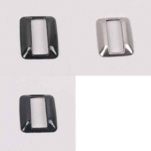 適用: 三菱 エクリプス クロス 2017-2019 2020 ステンレス スチール ブラック 天窓 ハンドル カバー トリム サンルーフ プル スチール ブラック～スチール カーボンファイバー SR-AA-3202 Interior parts for cars