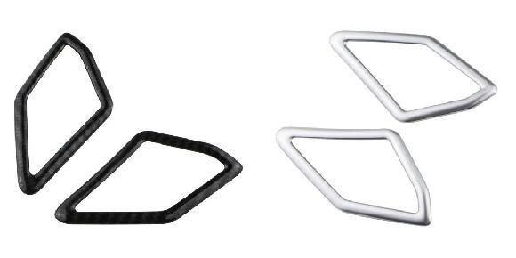 2ピース ピラー スピーカー トリム 適用: フォルクスワーゲン/VOLKSWAGEN T-Roc 2017-2023 ラウドスピーカー カバー 2ピース カーボン ブラック・2ピース マット シルバー SR-DD-2557 Interior parts for cars｜オートパーツエージェンシー2号店