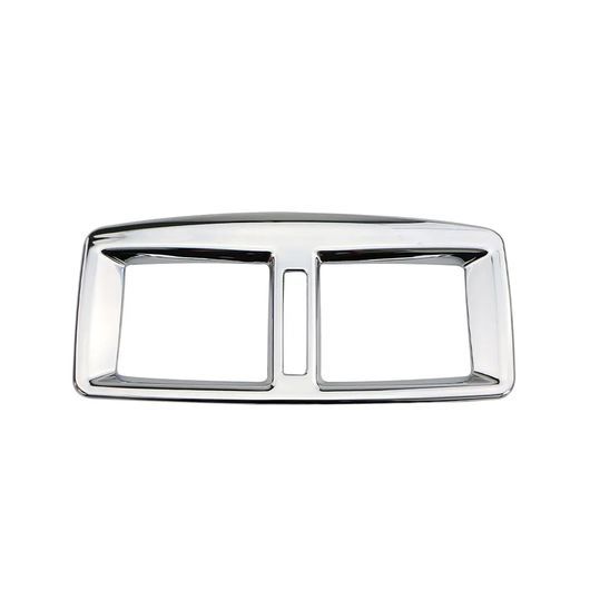適用: プジョー/PEUGEOT 3008 2014 2015 2016 アクセサリー リア 通気口 パネル カバー バック アームレスト エアコン フレーム 装飾 ステッカー インテリア トリム シルバー SR-DD-3173 Interior parts for cars|オートパーツエージェンシー2号店