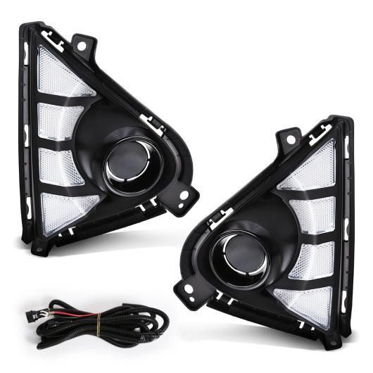ライト DRL 適用: ヒュンダイ/現代/HYUNDAI アクセント ソラリス 2021 2022 2023 デイタイム ランニング ライト ダイナミック アンバー ウインカー ライト フォグランプ DRLのみ SR-DD-3656 Car light｜オートパーツエージェンシー2号店 27,397円