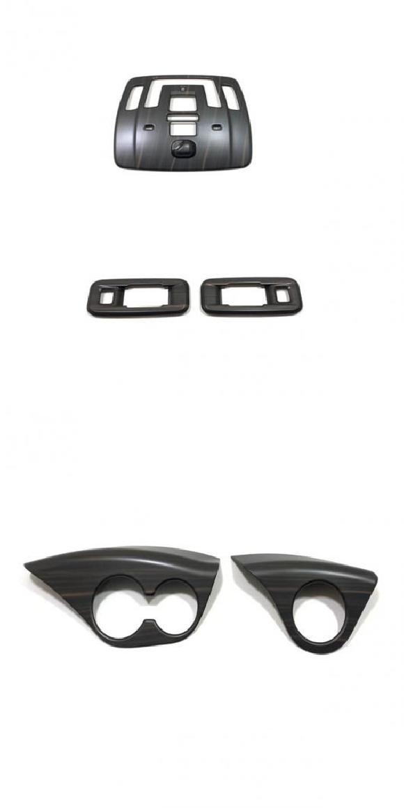 インテリア 木製 カラー 適用: トヨタ シエナ 2021 2022 カップホルダー センター コンソール ギア パネル エアコン カバー 読書灯 カバー・3列目 ドリンクホルダー カバー SR-AA-3369 Interior parts for cars