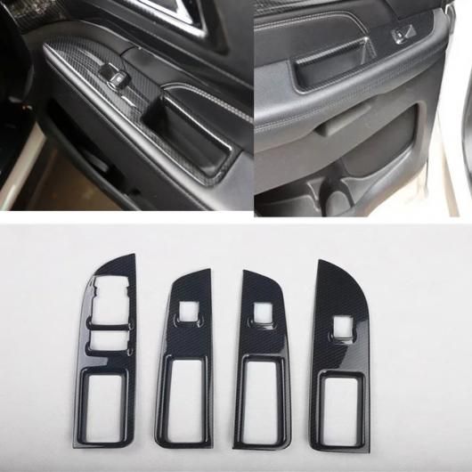 適用: フォード/FORD エクスプローラー 2016 2017 2018 ABS カーボンファイバー ギア シフト パネル カバー トリム インテリア ウインドウ ドア ギア ウインドウ リフト 左ハンドル用 SR-AA-3422 Interior parts cars｜オートパーツエージェンシー2号店
