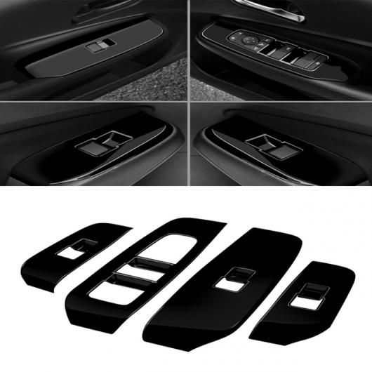 適用: 日産 ノート E13 2020-2023 ABS ブラック インテリア アクセサリー センター コンソール ギア アームレスト ボックス パネル カバー トリム ウインドウ スイッチ パネル SR-AA-3476 Interior parts for cars