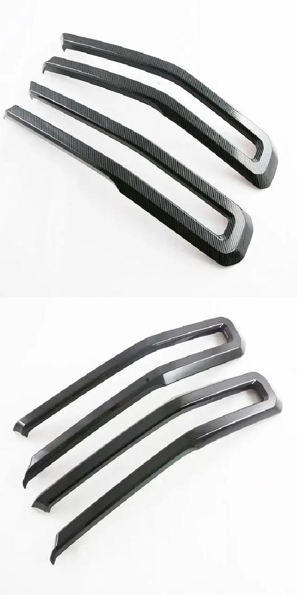 適用: フォード/FORD レンジャー 2023 2024 ABS ピアノ ブラック フロント グリル モールディング カバー トリム グリル ABS カーボン ファイバー・ABS ピアノ ブラック SR-AA-0261 Exterior parts cars