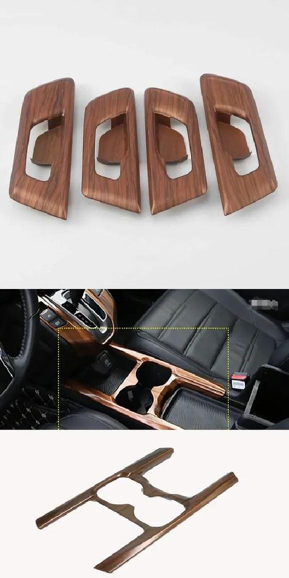 適用: ホンダ CRV CR-V 2017 2018 2019 2020 2021 2022 ピーチ ウッド インテリア アクセサリー 装飾 カバー トリム フレーム パネル インナー ドア ボウル・カップホルダー SR-AA-0268 Interior parts for cars|オートパーツエージェンシー2号店