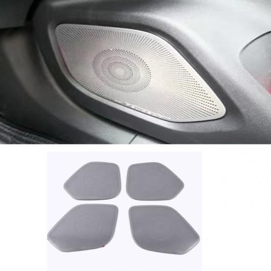 適用: プジョー/PEUGEOT 2008 2020 2021 2022 2023 スピーカー カバー ステンレス ドア ラウドスピーカー サウンド パッド トリム フレーム ステッカー インテリア 4ドア シルバー SR-AA-3521 Interior parts for cars|オートパーツエージェンシー2号店