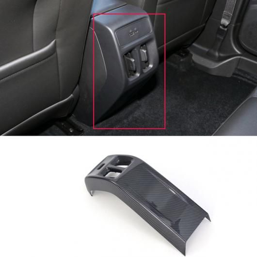 ABS カーボン インテリア エアコン 吹き出し口 コンソール ギア シフト ヘッド ウインドウ リフト トリム パネル 適用: シボレー/CHEVROLET トラック 2024 リア エアコン カバー SR-AA-3539 Interior parts for cars