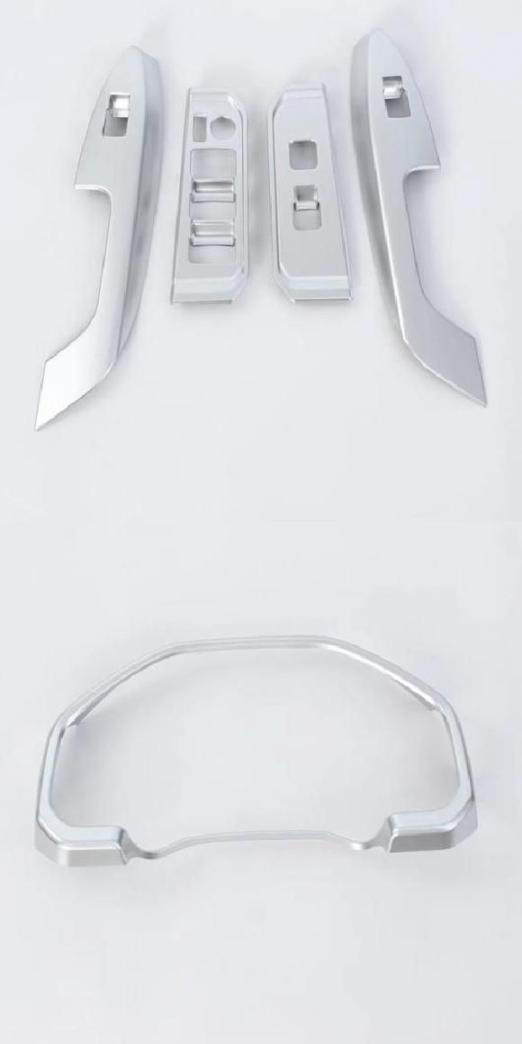 適用: トヨタ ランドクルーザー 300 LC300 2022 2023 2024 ABS マット アクセサリー センター コンソール ドア ウインドウ ウインドウ スイッチ 左ハンドル用・インストルメント SR-AA-3506 Interior parts for cars