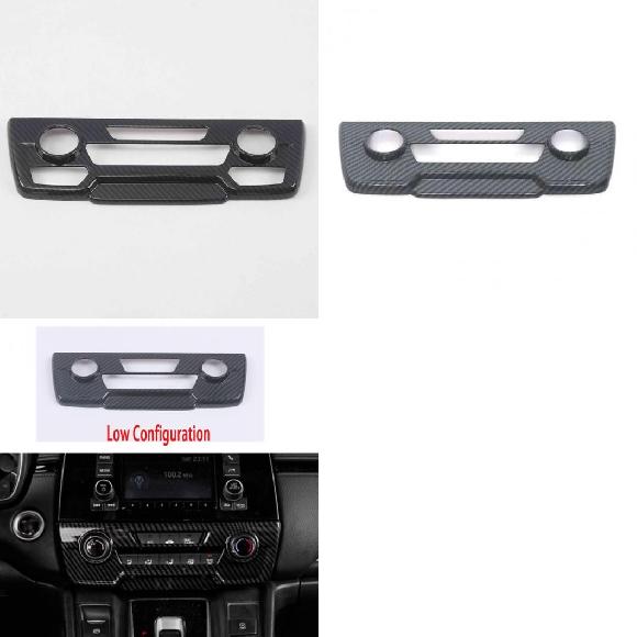 適用: ホンダ CRV CR-V 2017 2018 2019 2020 2021 2022 カーボンファイバー インテリア アクセサリー 装飾 カバー トリム フレーム パネル モデル F~モデル H SR-AA-3661 Interior parts for cars