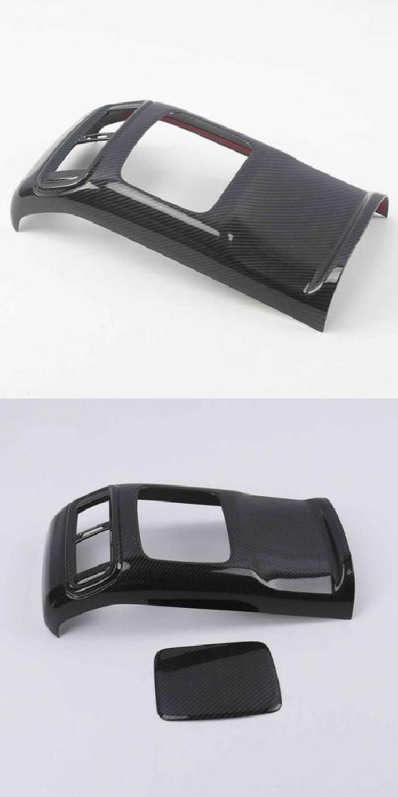適用: ホンダ CRV CR-V 2017 2018 2019 2020 2021 2022 カーボンファイバー インテリア アクセサリー 装飾 カバー トリム フレーム パネル モデル D・モデル E SR-AA-3661 Interior parts for cars
