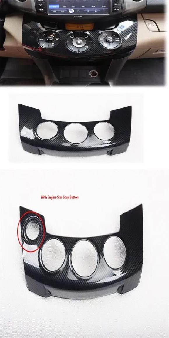 左ハンドル用 インテリア アクセサリー 適用: トヨタ RAV4 RAV 4 2009 2010 2011 2012 ウインドウ スイッチ ボタン エアコン スイッチ カバー 2・エアコン スイッチ カバー 1 SR-AA-3668 Interior parts for cars｜オートパーツエージェンシー2号店