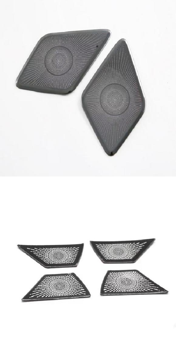 適用: マツダ CX50 CX-50 2023 2024 ドア ラウドスピーカー A-ピラー インストルメント パネル スピーカー カバー ブラック リア トランク・ブラック インナー ボウル カバー SR-AA-3697 Interior parts for cars