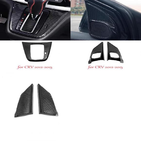 適用: ホンダ CRV CR-V 2012 2013 2014 2015 ABS カーボンファイバー アームレスト ギア シフト ドア ウインドウ ガラス リフト ギア シフト パネル~サイド トライアングル B SR-AA-3871 Interior parts for cars|オートパーツエージェンシー2号店