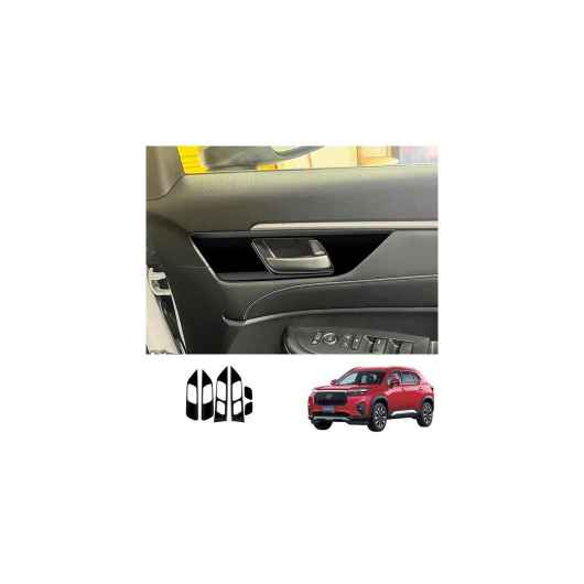 適用: ホンダ WR-V WRV 2024 2025 ABS ブラック インテリア アクセサリー ドア ハンドル ウインドウ スイッチ ギア シフト パネル センター コンソール カバー インナー ドア ボウル SR-AA-3853 Interior parts for cars｜オートパーツエージェンシー2号店
