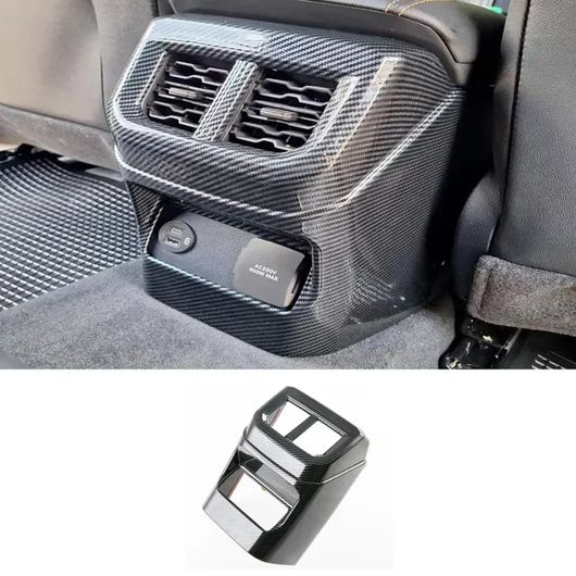 右ハンドル用 適用: フォード/FORD レンジャー 2023 2024 ABS カーボンファイバー ウインドウ スイッチ ボタン カバー エアコン 吹き出し口 ギア ボックス パネル リア エアコン カバー SR-AA-3945 Interior parts cars