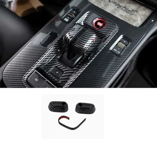 適用: トランプチ GAC エンパウ 2022 2023 2024 ABS カーボンファイバー インテリア アクセサリー ウインドウ リフト スイッチ カバー ギア パネル エアコン 吹き出し口 ギア シフト ノブ SR-AA-3997 Interior parts for cars 9,751円