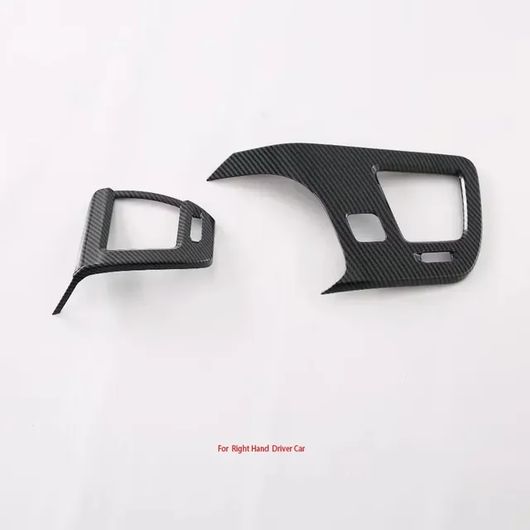 右ハンドル用 適用: レクサス NX 260 350H 2022 2023 2024 カーボンファイバー インテリア ドア アームレスト パネル エアコン 吹き出し口 フレーム ステッカー サイド エアコン SR-AA-4003 Interior parts for cars｜オートパーツエージェンシー2号店