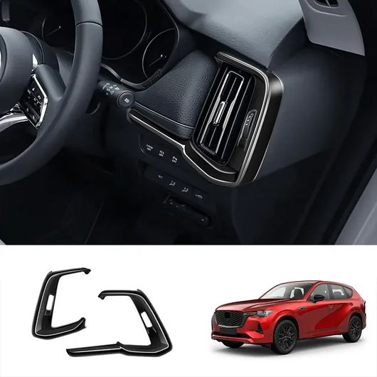 左ハンドル用 右ハンドル用 適用: マツダ CX60 CX 60 2022 2023 2024 ABS ウインドウ スイッチ ギア シフト ノブ カバー リア エアコン 吹き出し口 カバー インテリア 右側 エアコン SR-AA-4083 Interior parts for cars