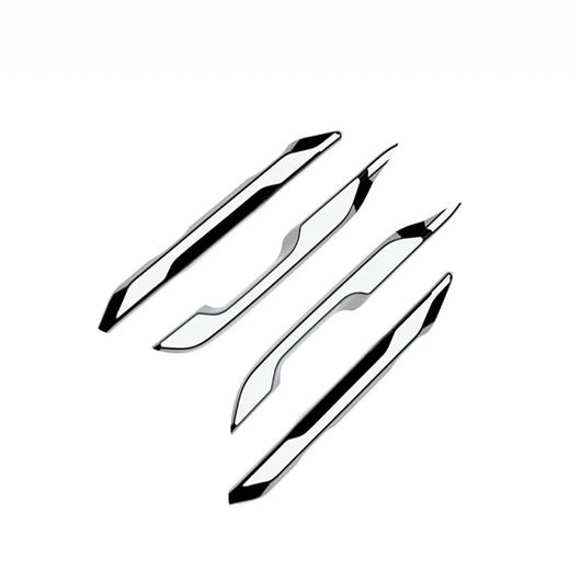 適用: トヨタ CHR C-HR 2024 2025 ABS クローム フロント フォグライト ランプ カバー トリム フォグライト ガーニッシュ ストリップ バンパー アイブロー アイリッド モールディング SR-AA-4074 Car light