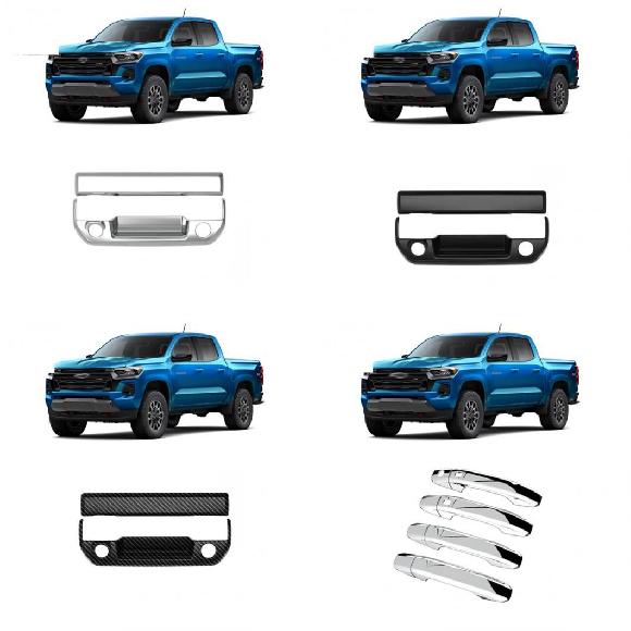 適用: シボレー/CHEVROLET コロラド 2024 2025 ABS クローム サイド ドア ハンドル カバー トリム リア トランク メンバー ボウル ステッカー ABS クローム A～ABS クローム B SR-AA-4103 Car parts｜オートパーツエージェンシー2号店 8,439円