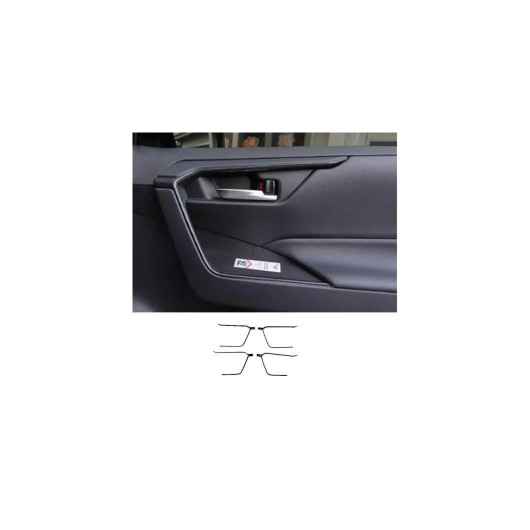 右ハンドル用 適用: トヨタ RAV4 2019 2020 2021 2022 2023 RAV 4 XA50 ABS インテリア アクセサリー ステアリング ホイール カバー ウインドウ スイッチ カバー ドア ストリップ パネル 1 SR-AA-0243 Interior parts for cars